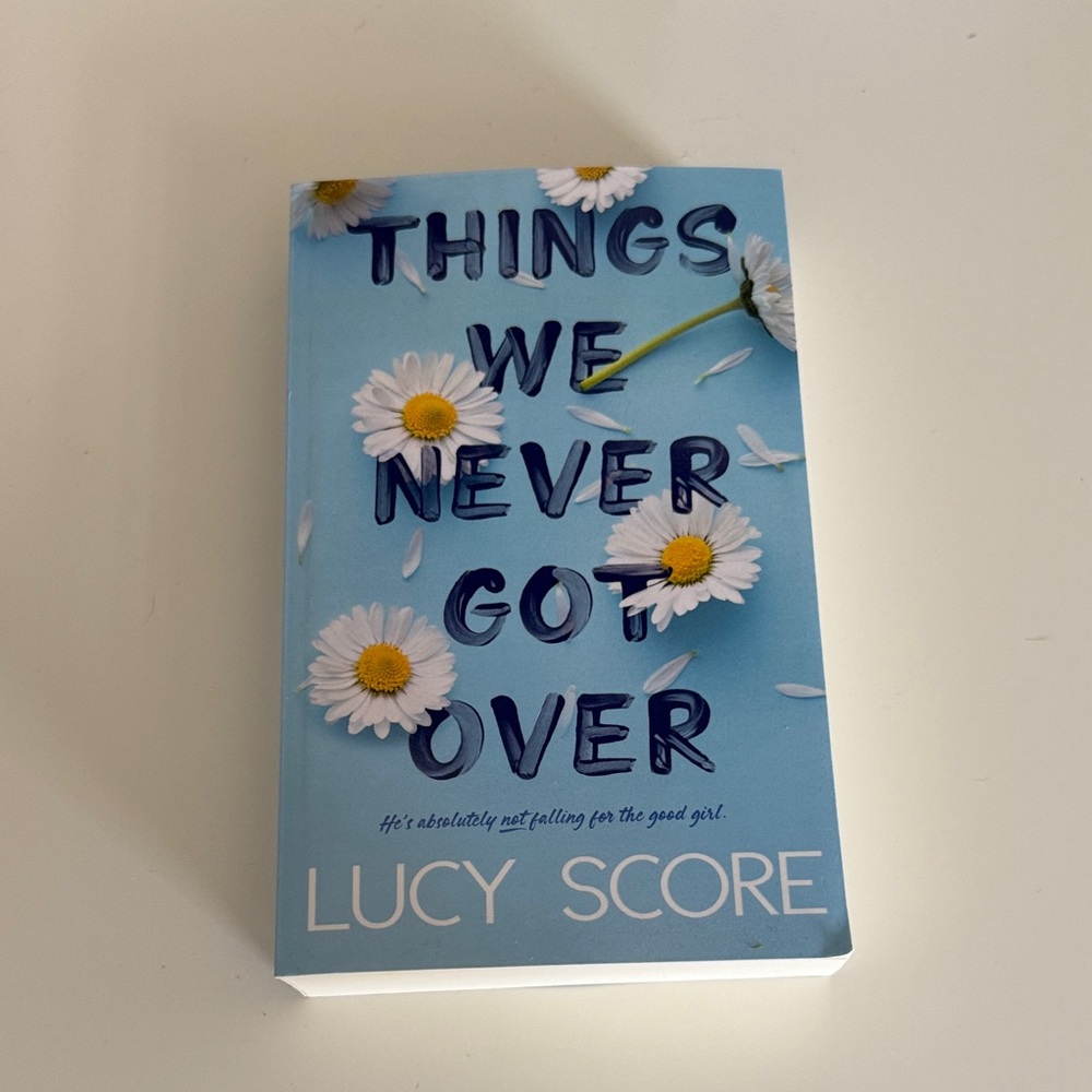 Blue Book with Daisy Cover